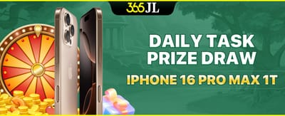 Daily Task Prize Draw - iPhone 16 Pro Max
